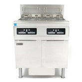 2 Full Pot Electric Fryer W/Built in Filtration with SMART4U® K3000 Controller. - Mabrook Hotel Supplies